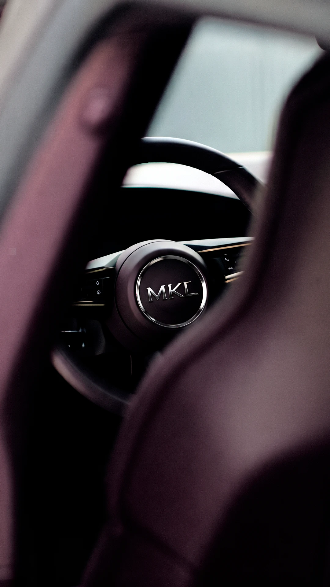 Volante con la placa central MKL